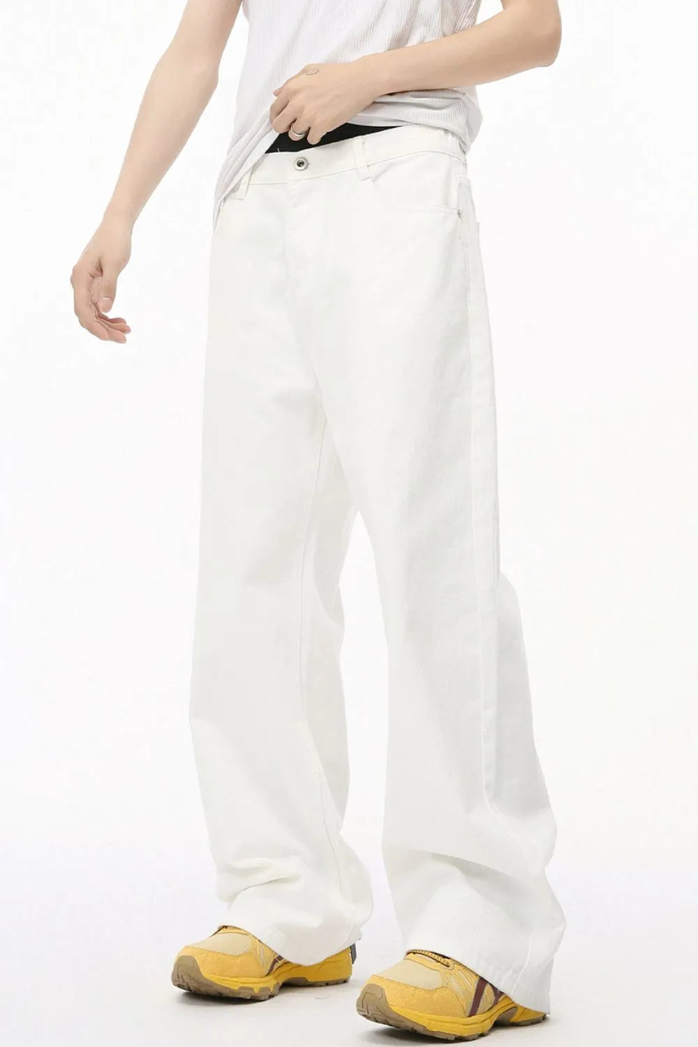 Wide Leg Jeans with Pockets Carauana Store