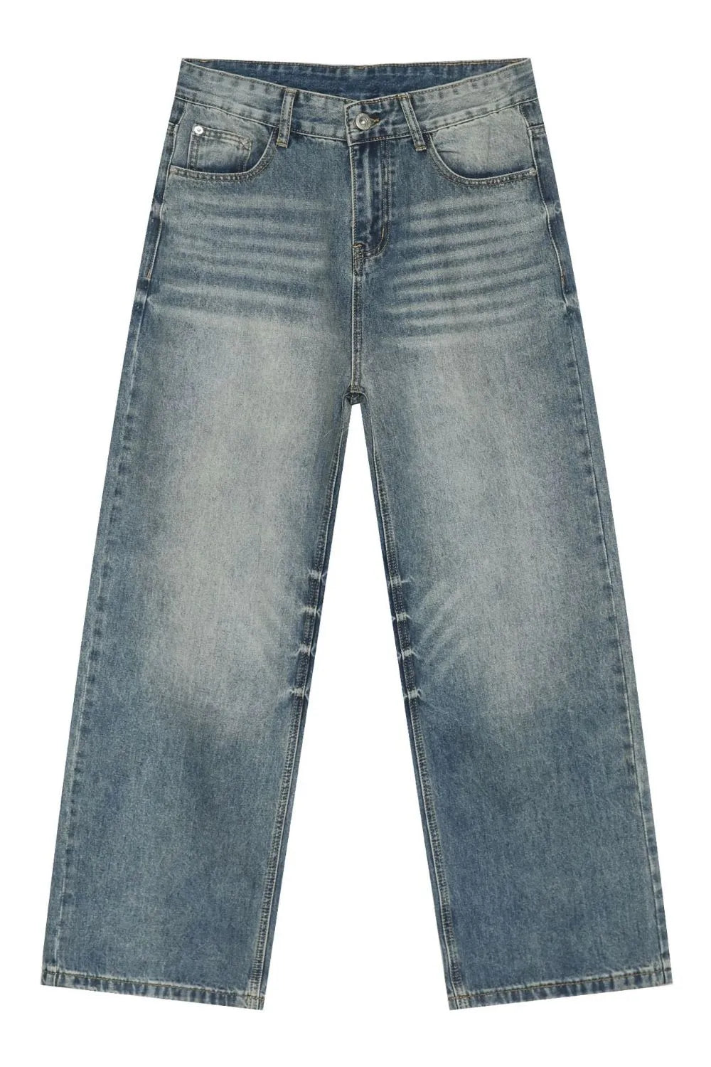 Men's Wide Leg Jeans with Pockets Carauana Store