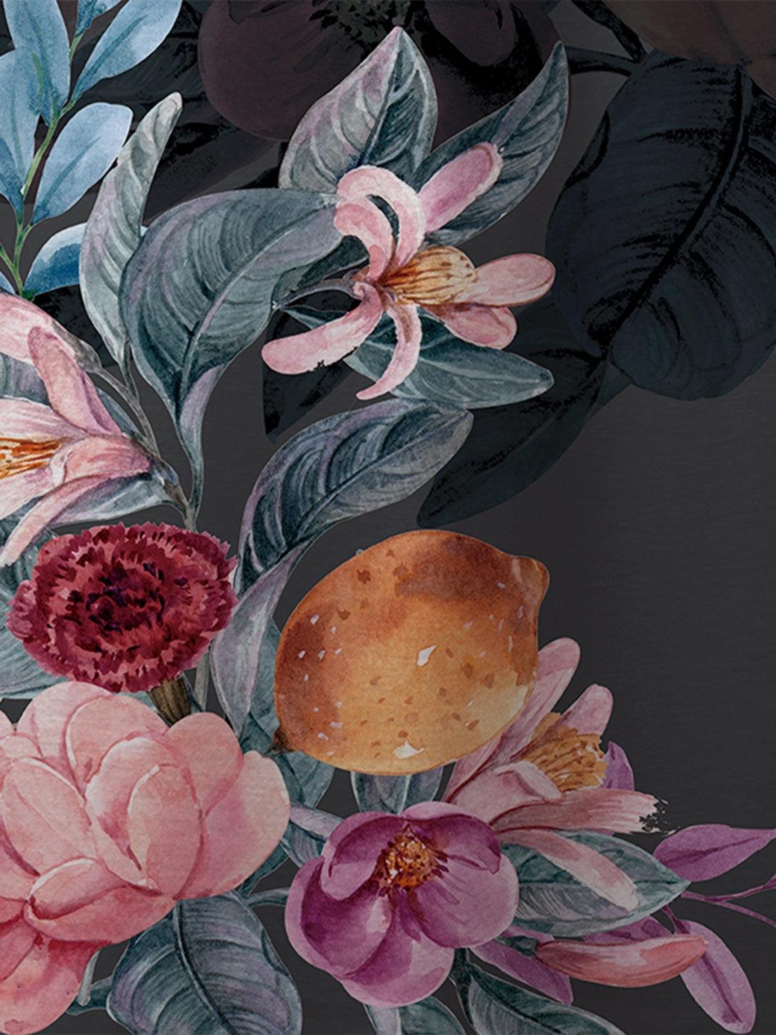 Printed Elastic Waist Midi Skirt Carauana Store