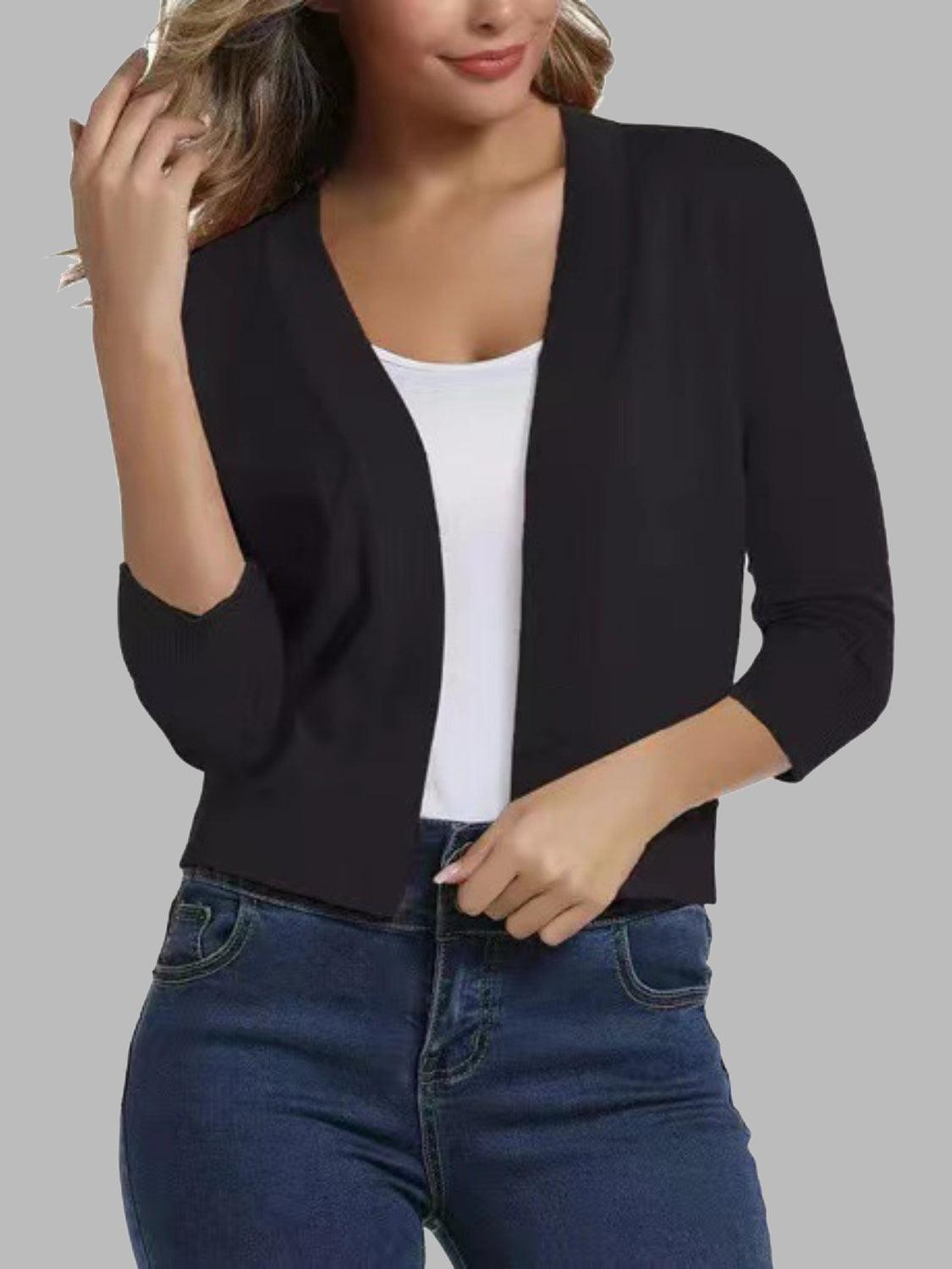 Open Front Cardigan Carauana Store