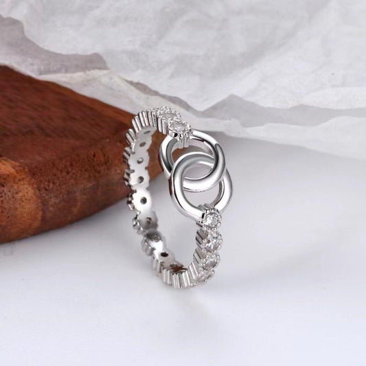 925 Sterling Silver Zircon Ring Carauana Store