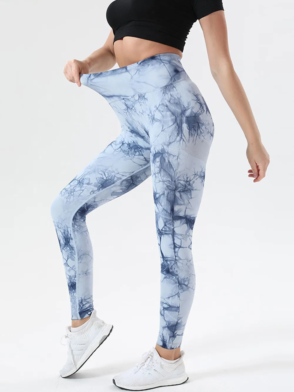 Tie-Dye High Waist Active Leggings Carauana Store