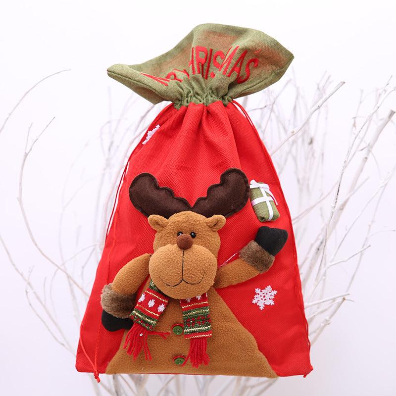 Drawstring Christmas Gift Bag Carauana Store