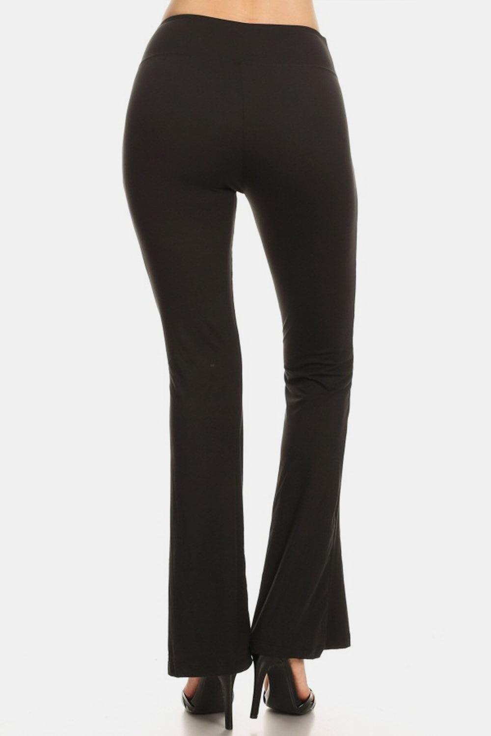 Leggings Depot High Waist Flare Leggings Carauana Store