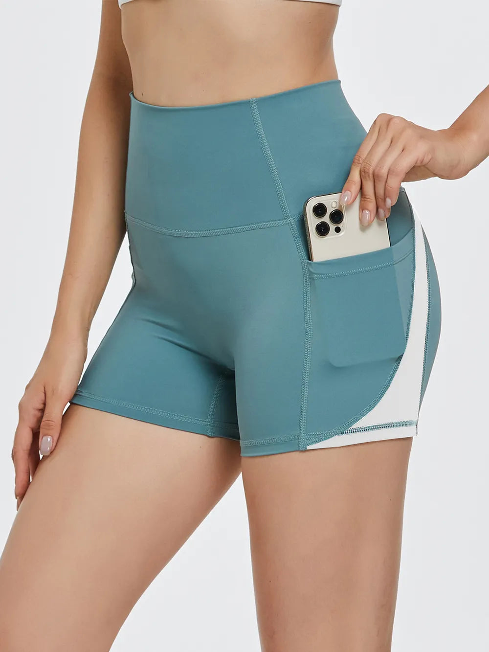 High Waist Active Shorts Carauana Store