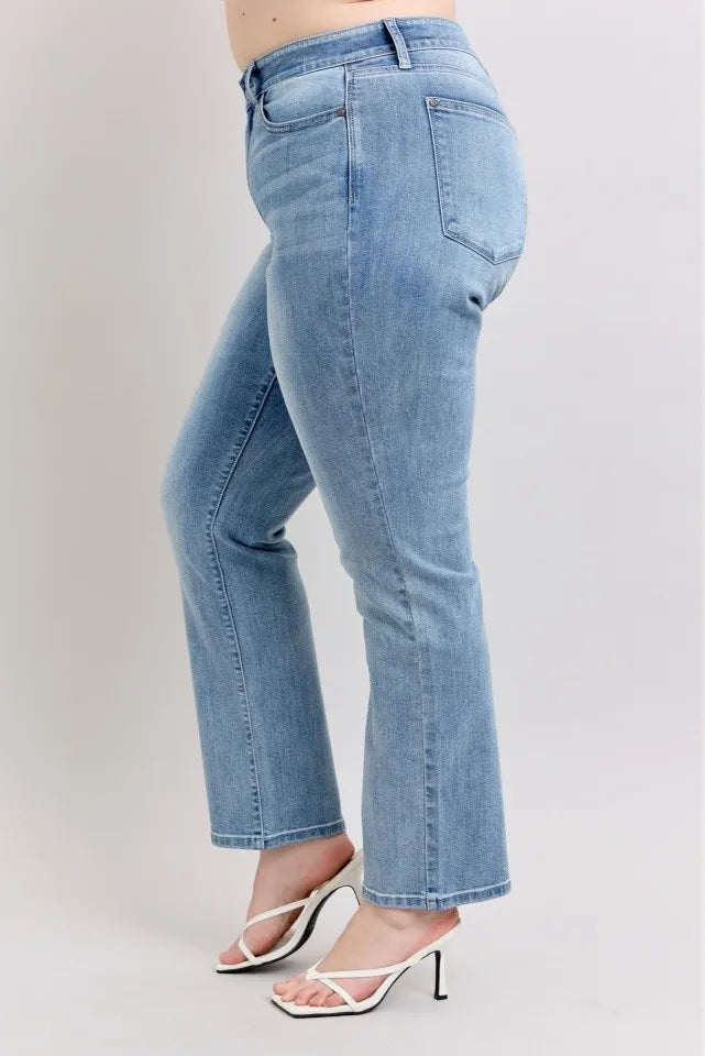 Judy Blue Plus Size High Waist Dad Jeans Carauana Store