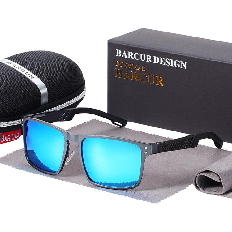 BARCUR Hot Black Goggle Male Sunglasses UV400 Carauana Store
