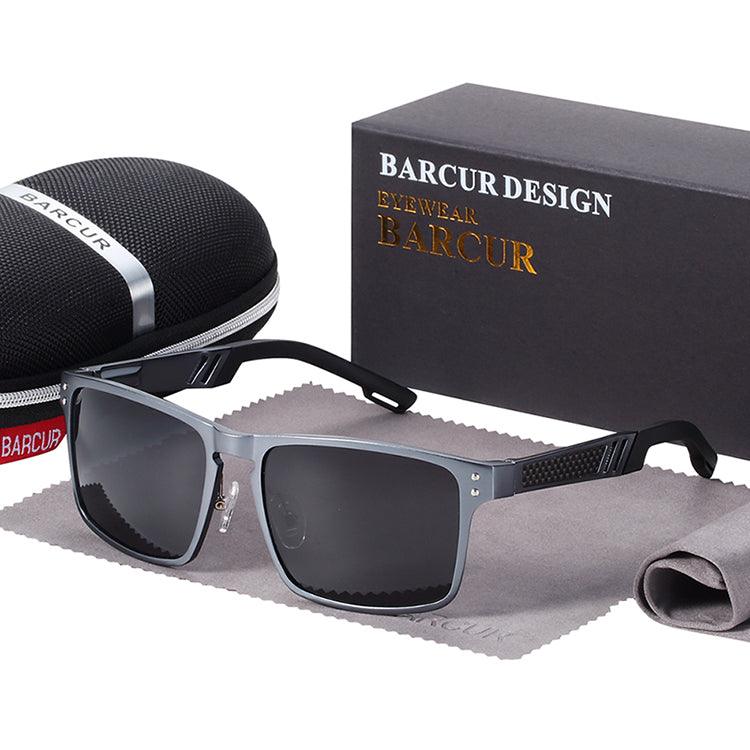 BARCUR Hot Black Goggle Male Sunglasses UV400 Carauana Store