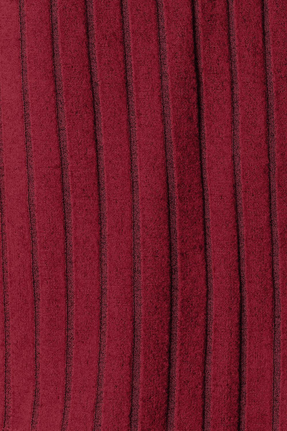 Basic Bae Full Size Ribbed Round Neck Long Sleeve Slit Top Carauana Store