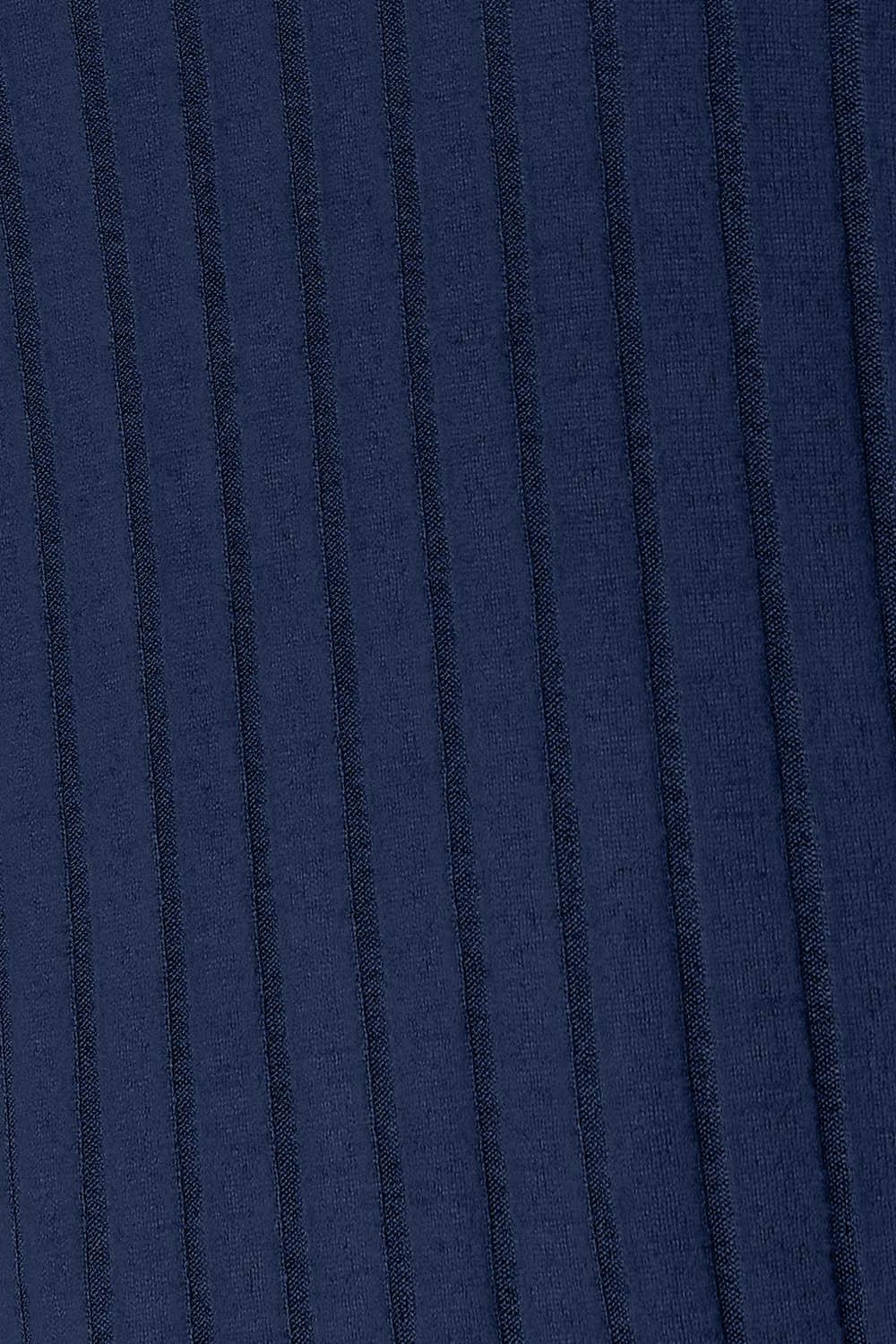 Basic Bae Full Size Ribbed Round Neck Slit Knit Top Carauana Store