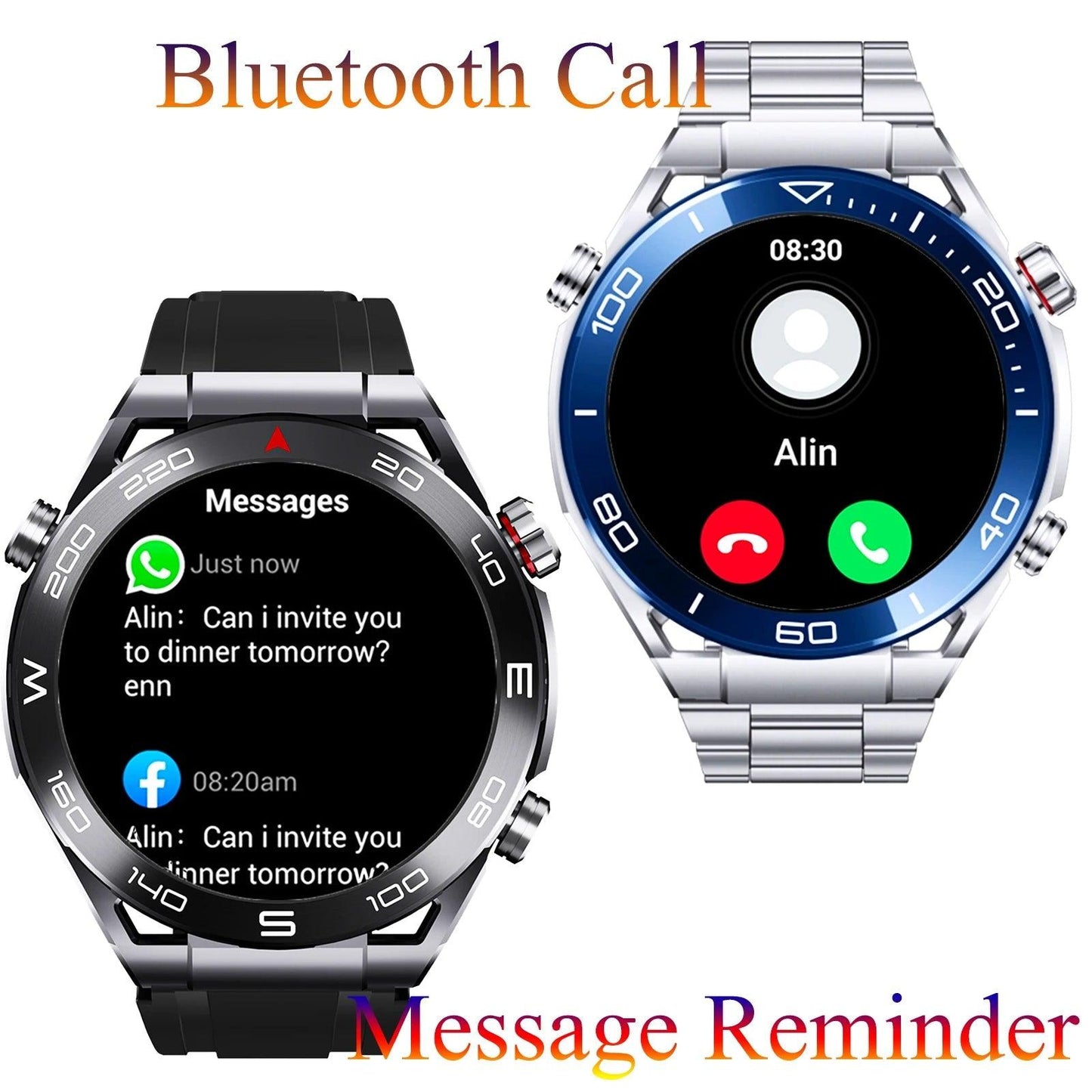 LEMFO smartWatches for men stainless steel|Your Timeless Companion, Now Exclusively Yours! Carauana Store