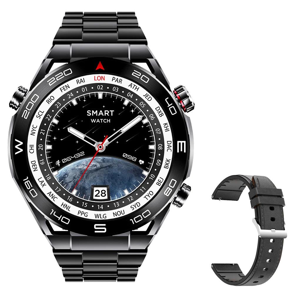 LEMFO smartWatches for men stainless steel|Your Timeless Companion, Now Exclusively Yours! Carauana Store