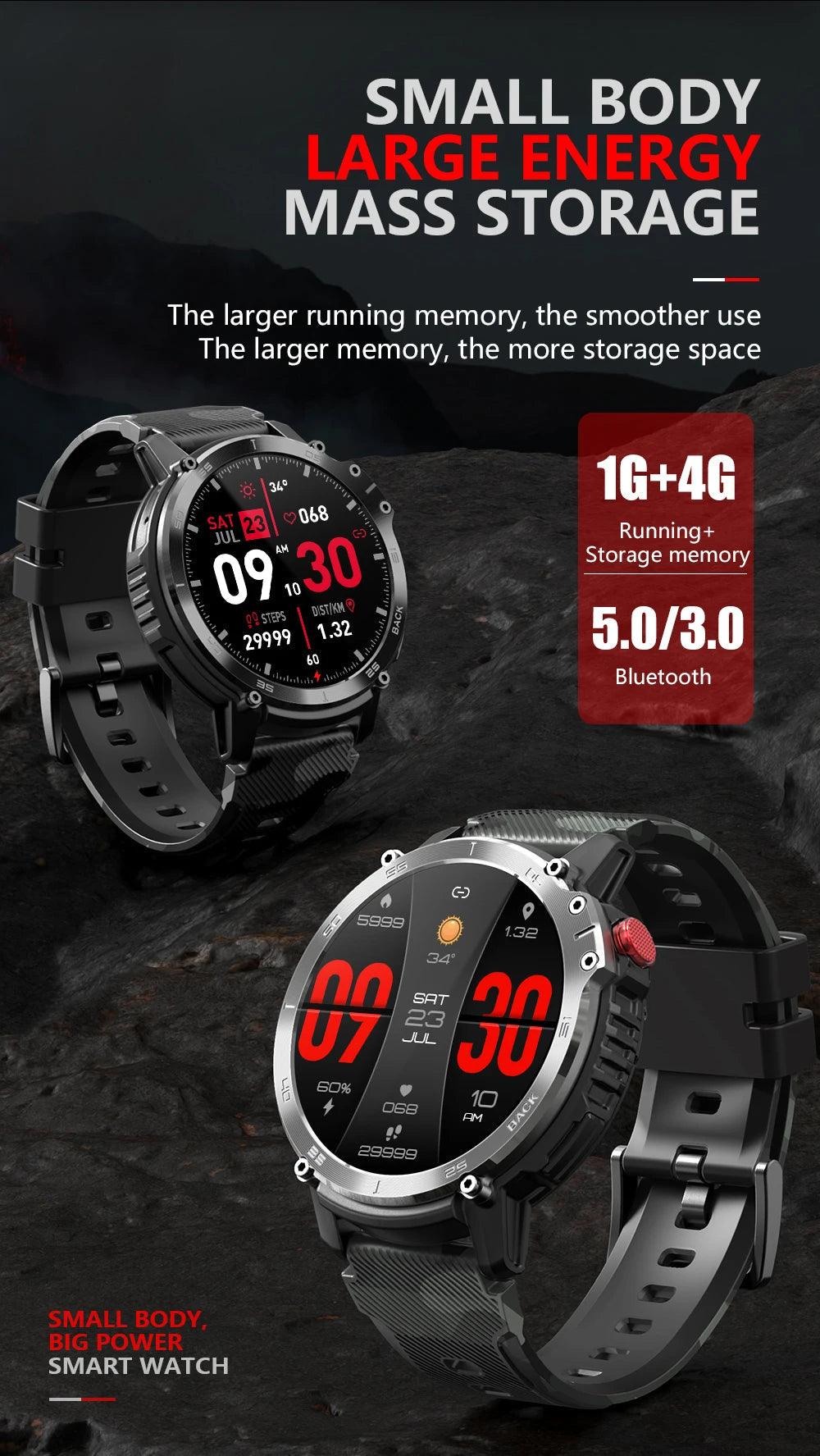 LEMFO smartwatches for men support connect headset|Unveiling the Symphony of Fitness and Style Carauana Store