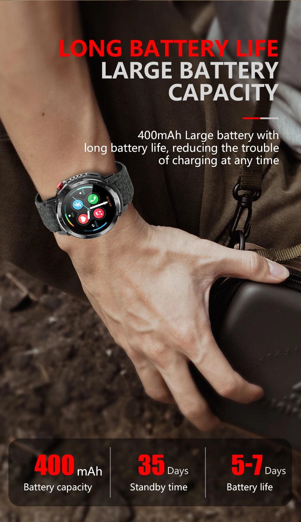 LEMFO smartwatches for men support connect headset|Unveiling the Symphony of Fitness and Style Carauana Store
