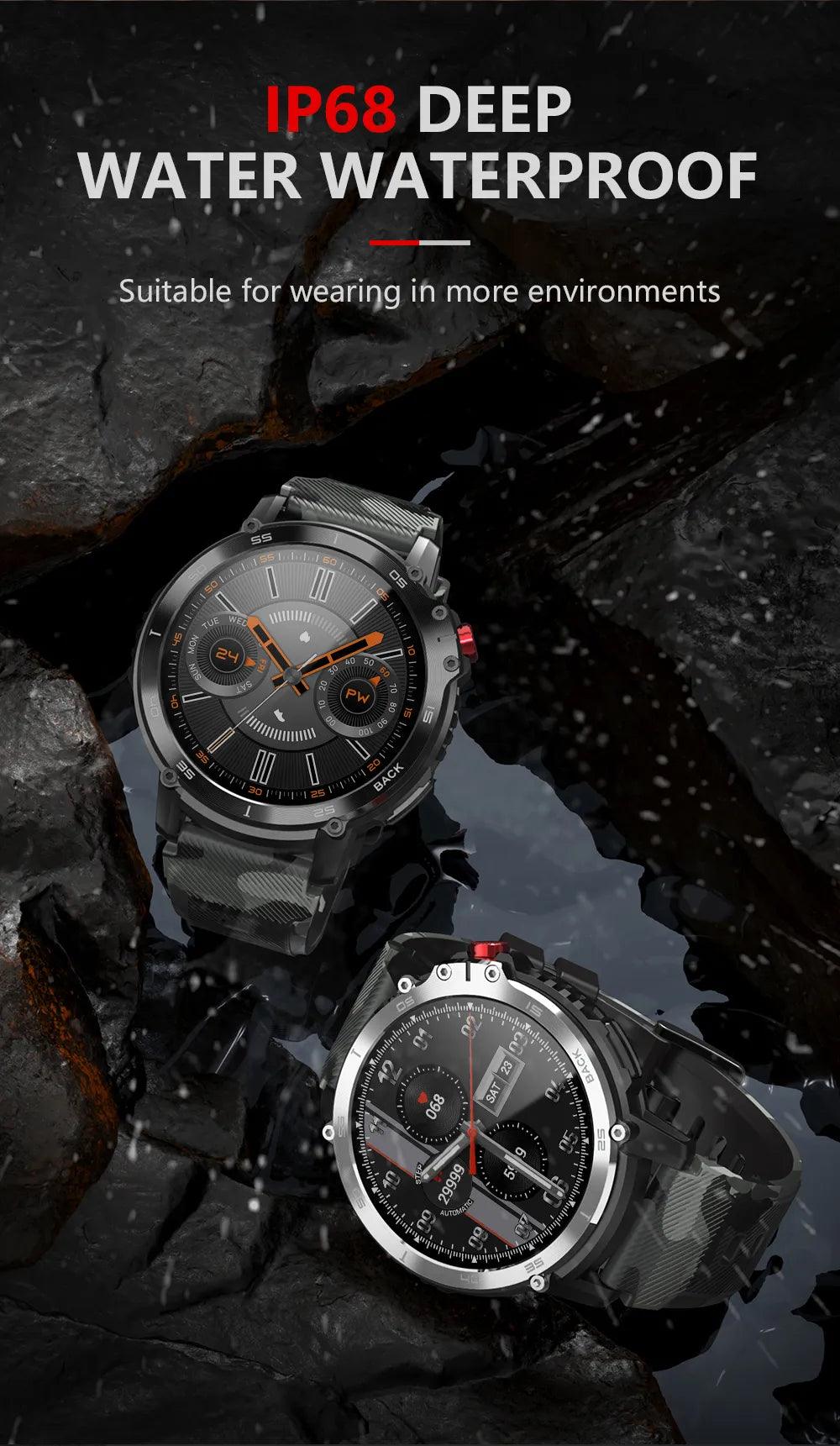 LEMFO smartwatches for men support connect headset|Unveiling the Symphony of Fitness and Style Carauana Store