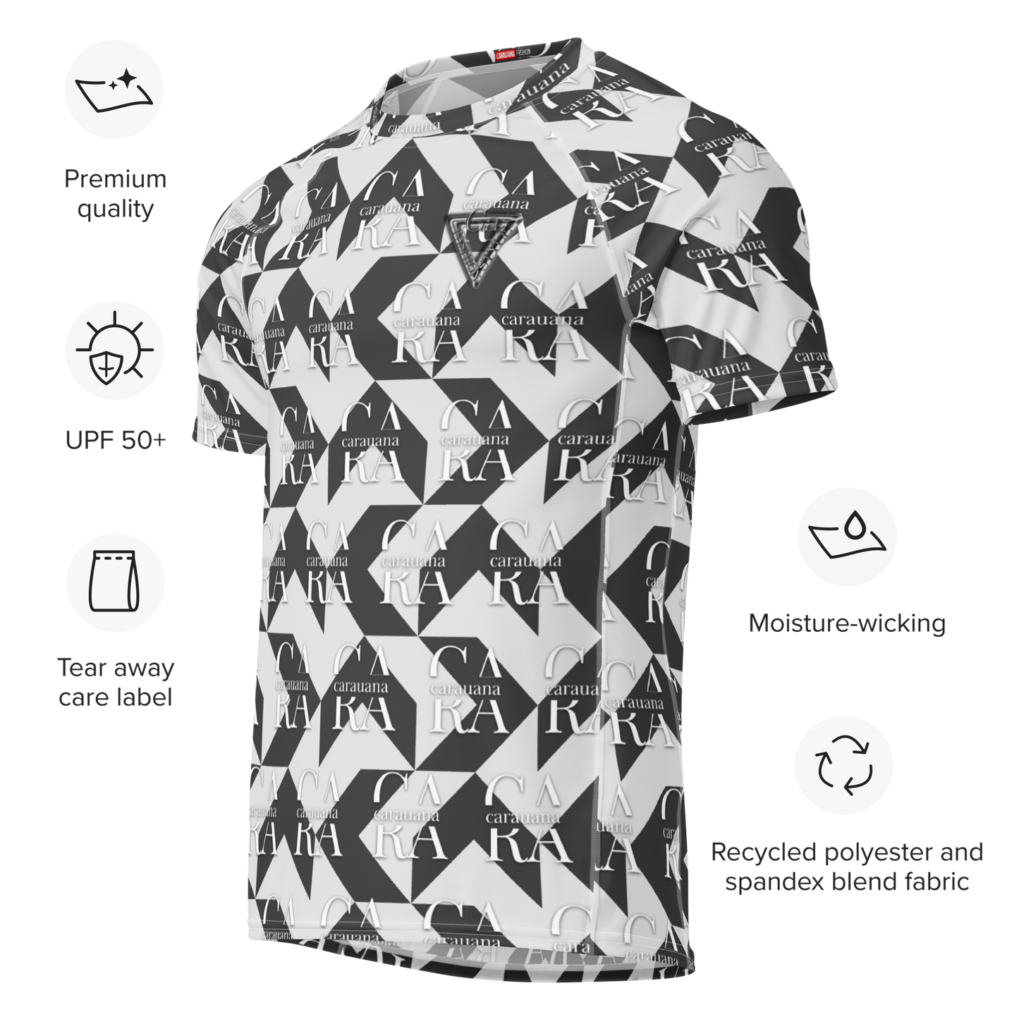 Original CaRaUaNa Rash Guard Edition V92 Carauana Store