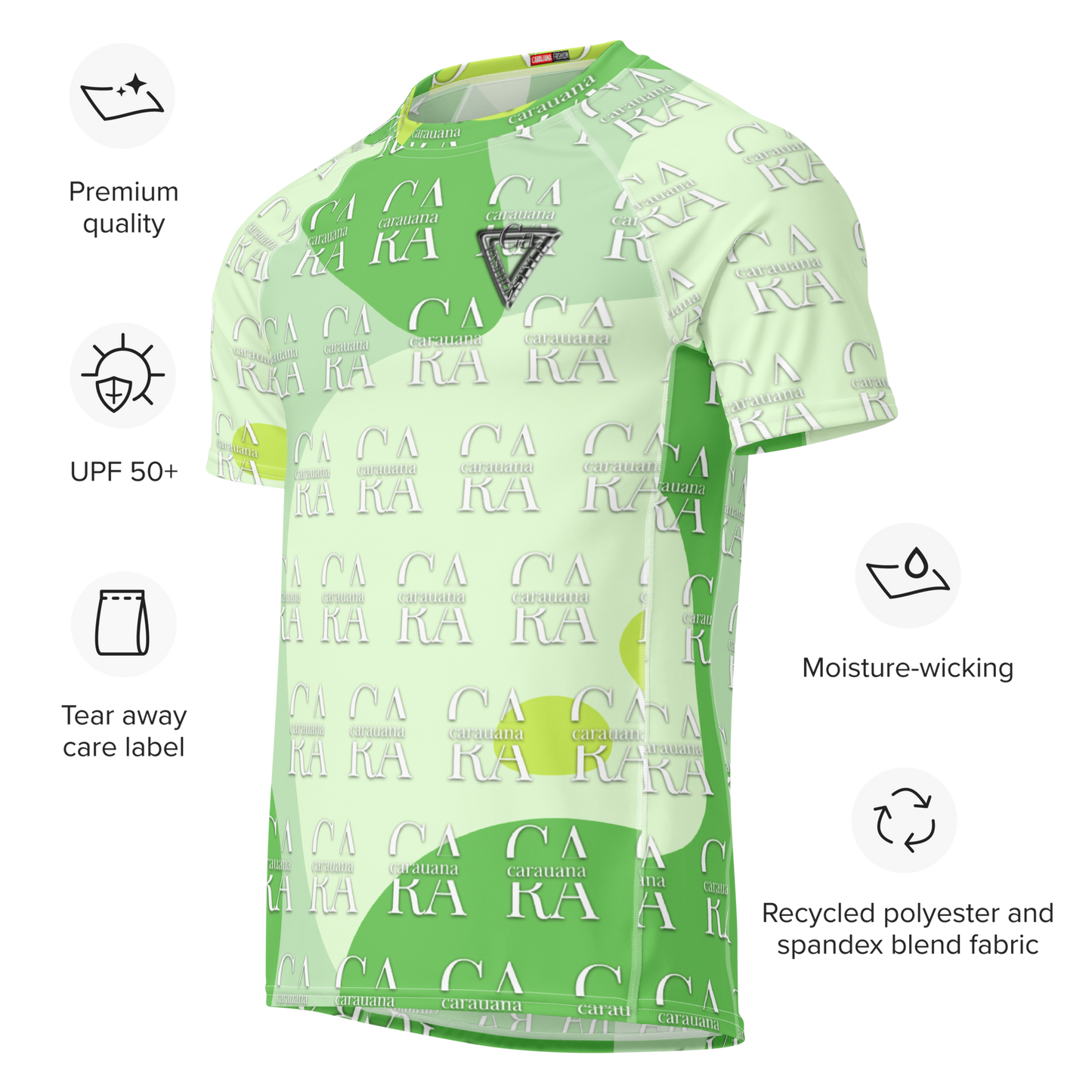 Original CaRaUaNa Rash Guard Edition V43 Carauana Store