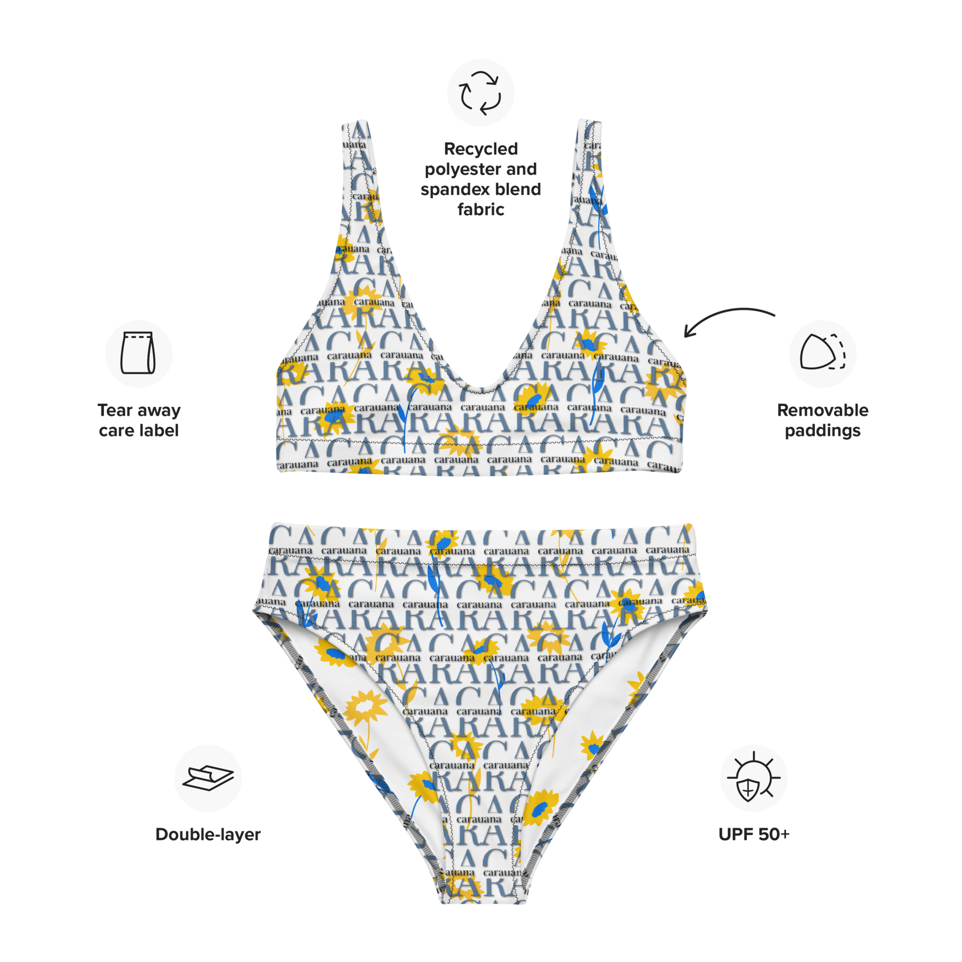 Original CaRaUaNa Costume Sets Flowers Carauana Store