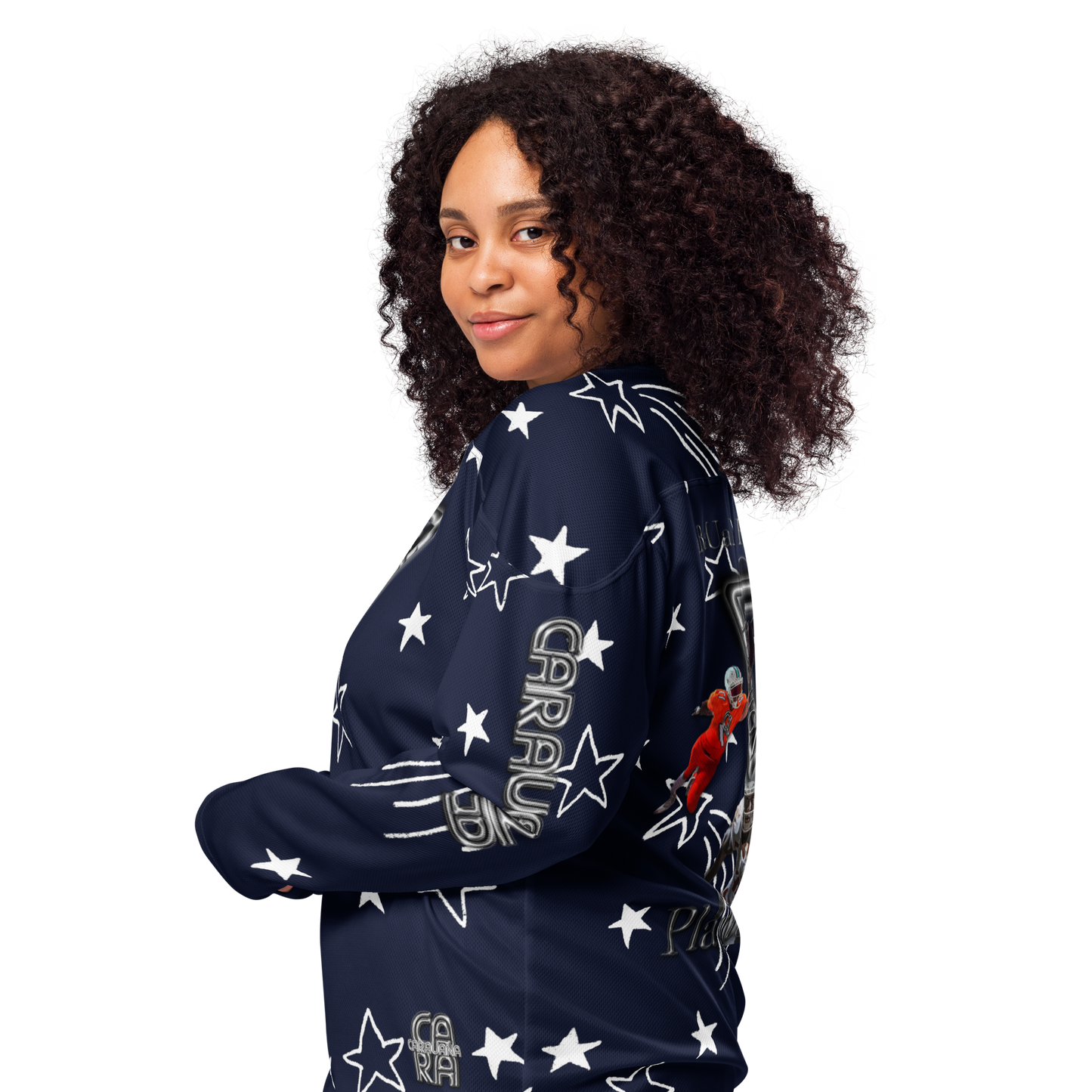 ๐ Sweatshirt CaRaUaNa โ American Football Blue Star Carauana Store