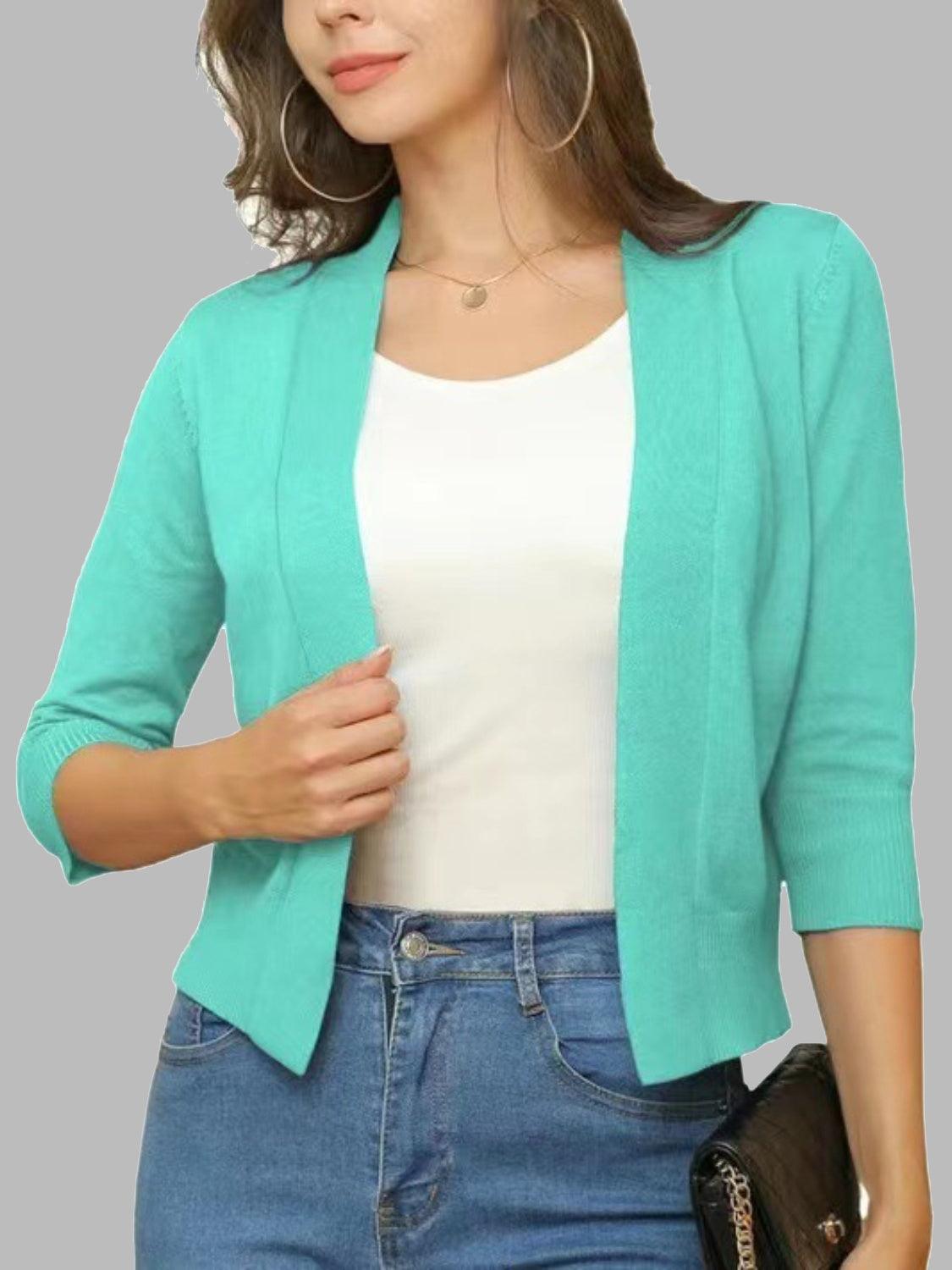 Open Front Cardigan Carauana Store