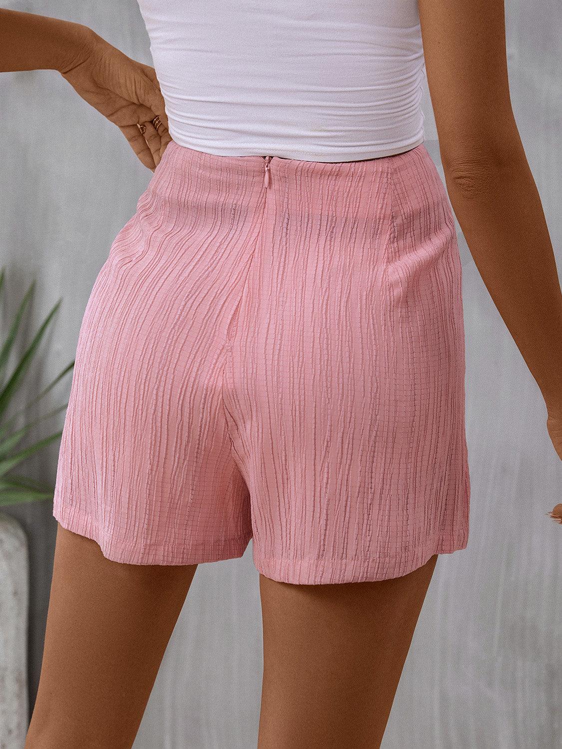 Tied High Waist Skort Carauana Store