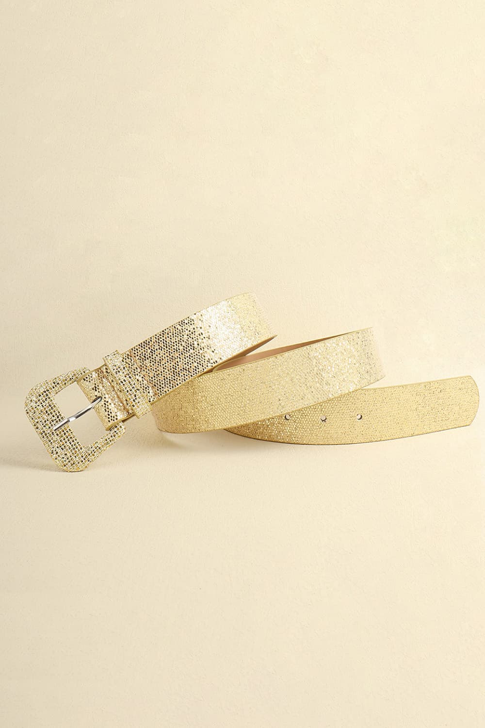 Glitter PU Leather Belt Carauana Store