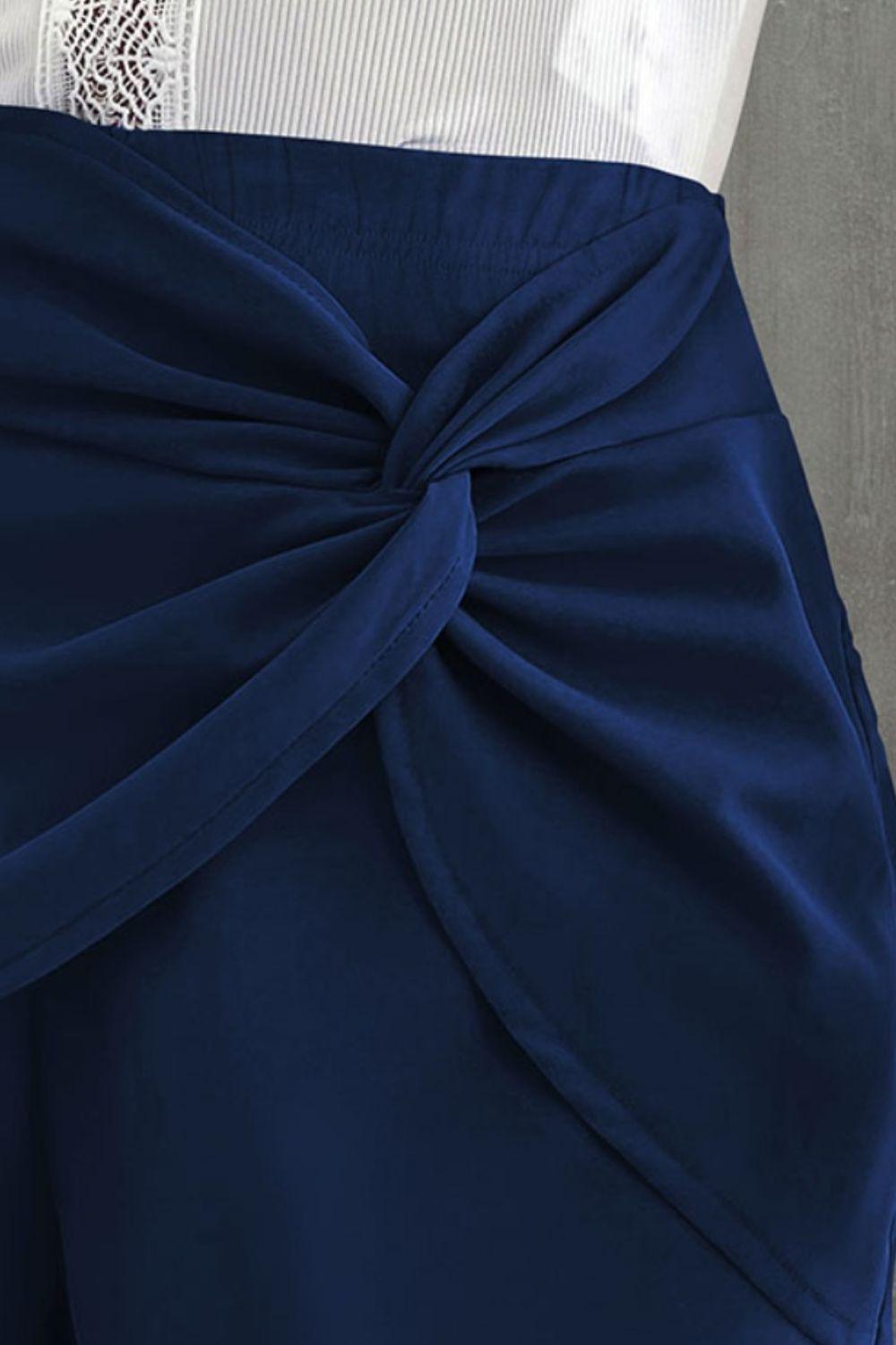 Twisted High Waist Shorts Carauana Store