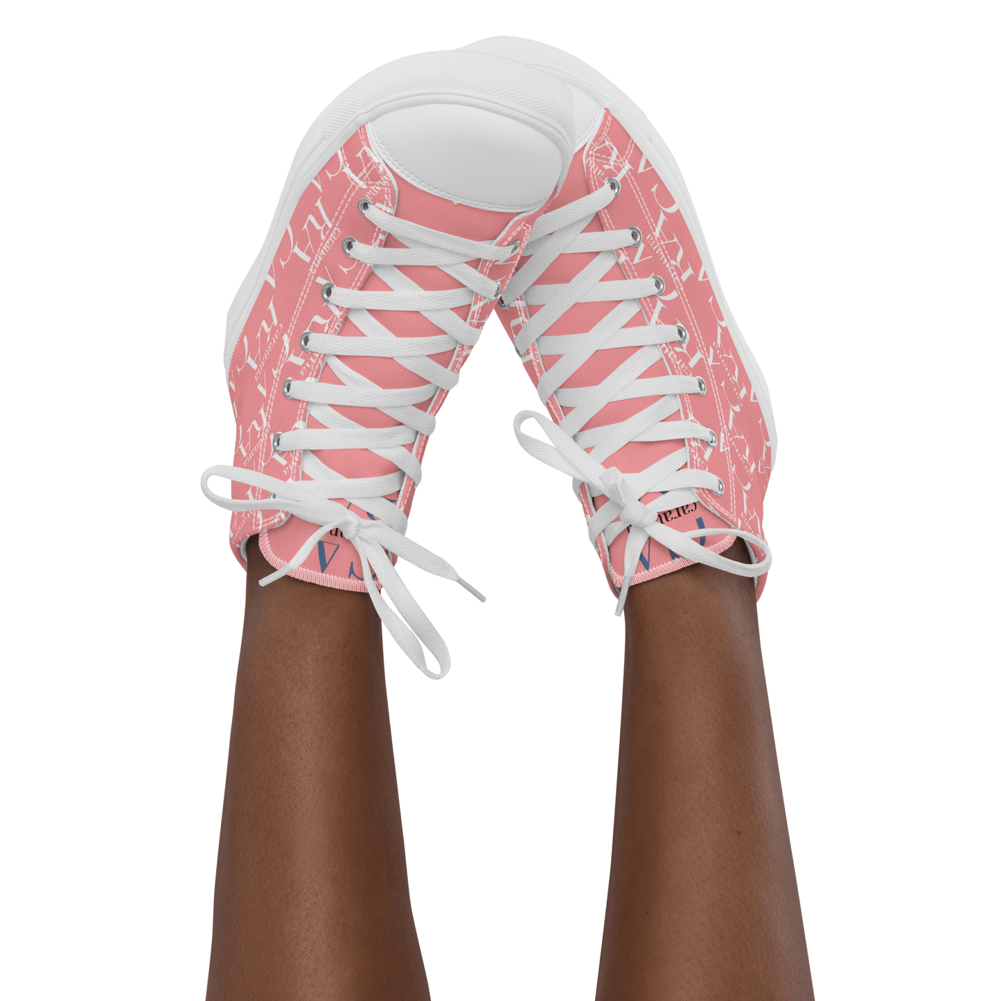 CARAUANA Hip Hop canvas shoes Pink Branded Carauana Store