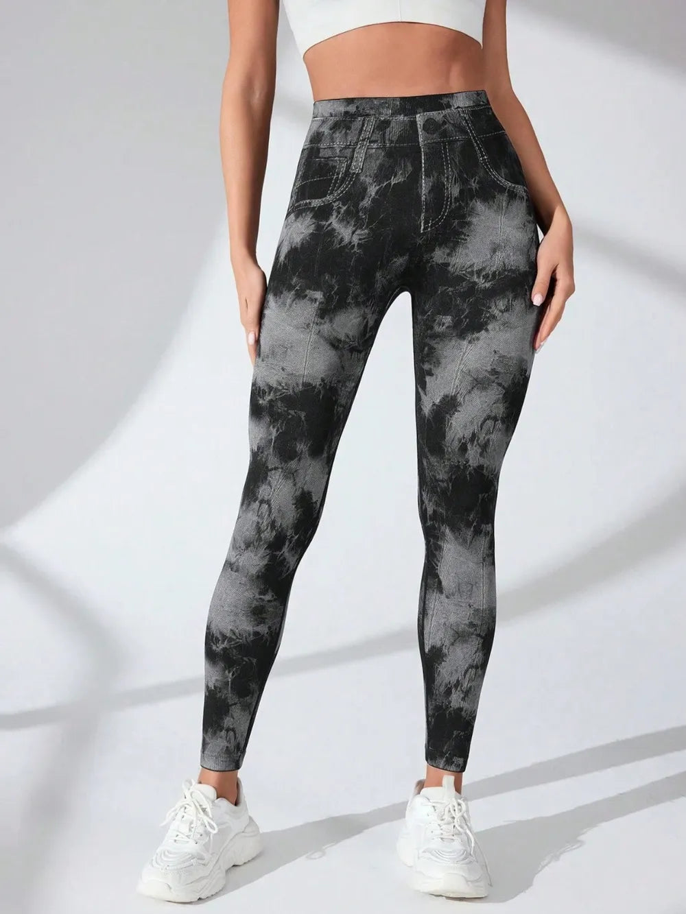 Tie-Dye High Waist Active Leggings Carauana Store