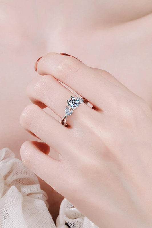Come With Me 1 Carat Moissanite Ring Carauana Store