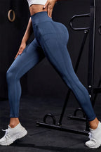 Wide Waistband High Waist Active Leggings Carauana Store