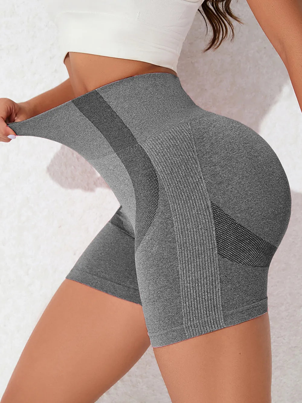 High Waist Active Shorts Carauana Store