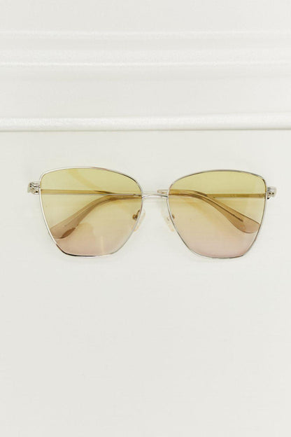 Metal Frame Full Rim Sunglasses