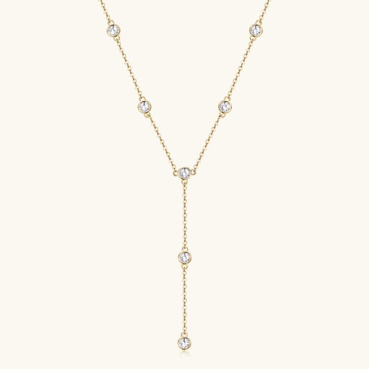 1.1 Carat Moissanite 925 Sterling Silver Necklace Carauana Store