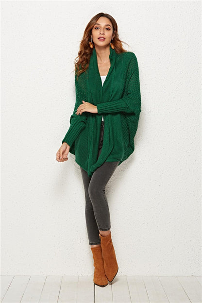 Angel Wings Open Front Batwing Sleeve Cardigan