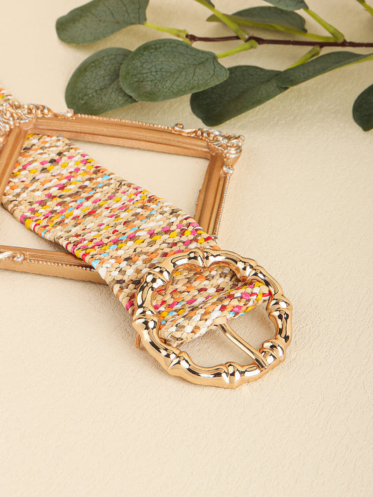 Multicolored Wide Belt Carauana Store
