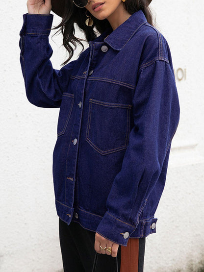 Buttoned Denim Jacket