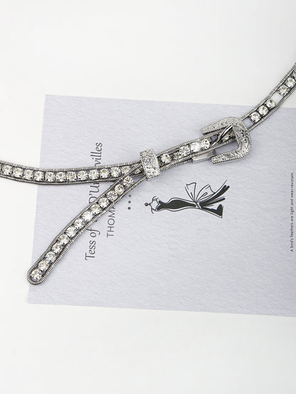 Rhinestone Metal Belt Carauana Store