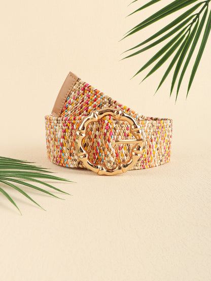 Multicolored Wide Belt Carauana Store