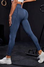 Wide Waistband High Waist Active Leggings Carauana Store