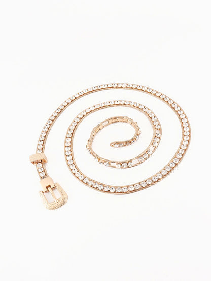 Rhinestone Metal Belt Carauana Store