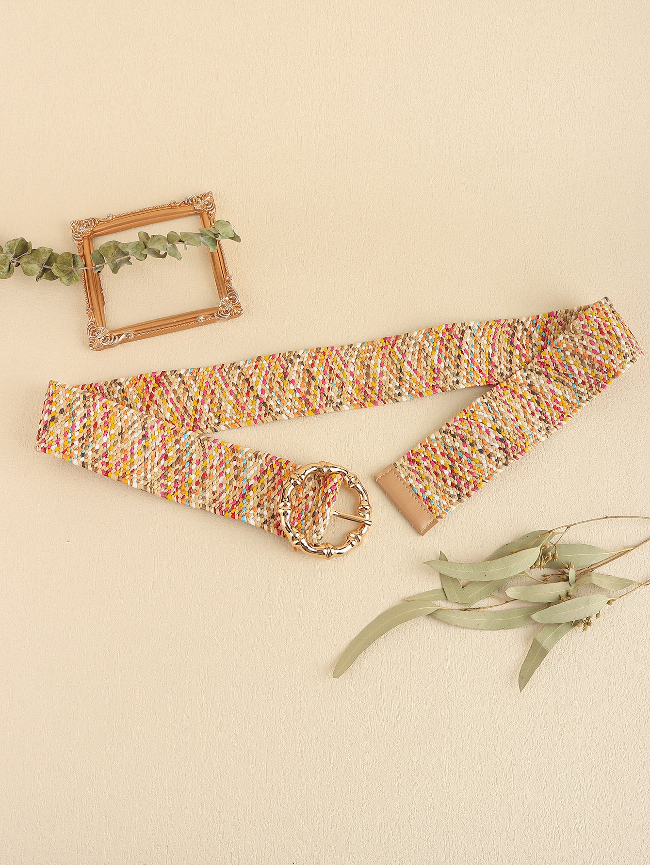 Multicolored Wide Belt Carauana Store