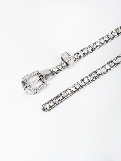 Rhinestone Metal Belt Carauana Store