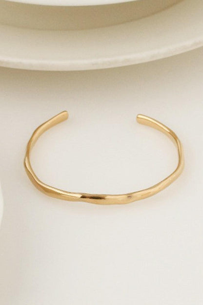 Dream Girl Hammered Cuff Bracelet