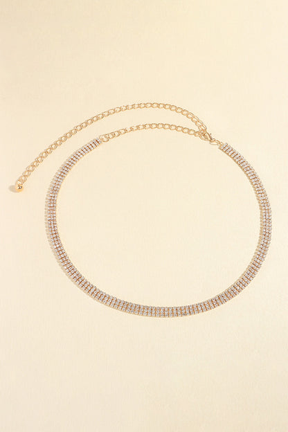 Rhinestones Alloy Belt Carauana Store