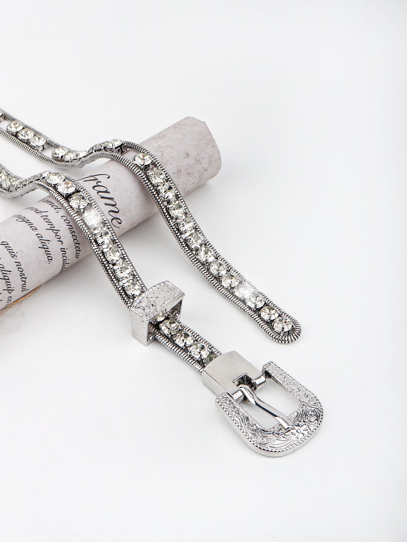Rhinestone Metal Belt Carauana Store