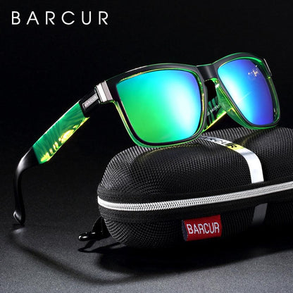 BARCUR Sport Men Sunglasses Polarized Outdoor Driving