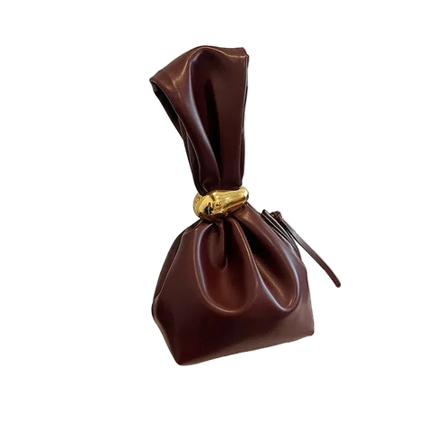 CaRaUaNa Soft Leather Clutch