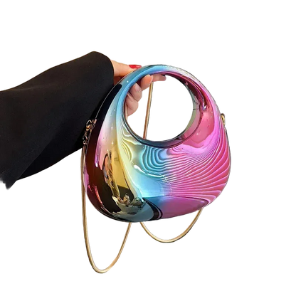 Carauana Clear Acrylic Clutch Evening Fashion Shoulder Bag