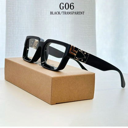 Carauana_Millionaire_GO6_Retro_Square_Luxury_Sunglasses_BLACK_TRANSPARENT